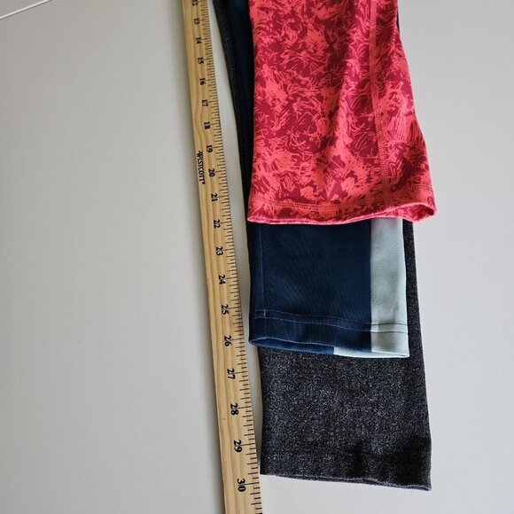 Leggings Womens L Lot Of 3 Adidas Climalite Under Armour Victoria Sport Stretch - Picture 5 of 16